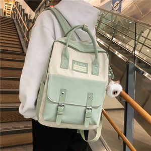 JULYCCINO Women Nylon Backpack Candy Color